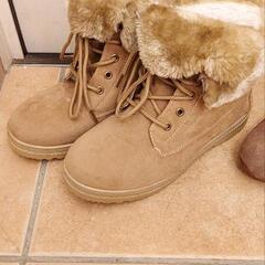 購入予定者有、レディースブーツ2足　※24センチ　サイズ38 の画像