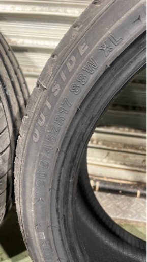 新古品　タイヤ　205\45\z r17