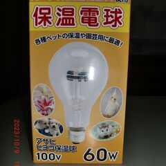 保温電球（未使用）