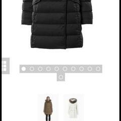 【美品】定価13万超　DUVETICA　毛皮ダウンコートの画像