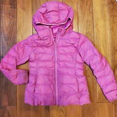 300円！ ユニクロ ダウン 女の子コート130サイズ