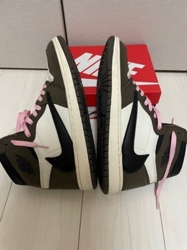 【値下げしました】Travis Scott × Nike Air Jordan 1 High 27.5cm