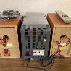 SONYコンポ　CMT-M35WM（ジャンク品、取説付き）の画像