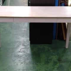 ロングデスク　引き出し付き　120×45×71