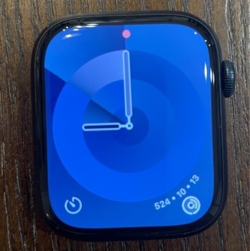 ほぼ新品Apple Watch 8 45mmセルラーブラック　保証2024/9/8