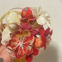 つまみ細工髪飾り 七五三  浴衣 前撮り 着物  浴衣 お祝いの画像