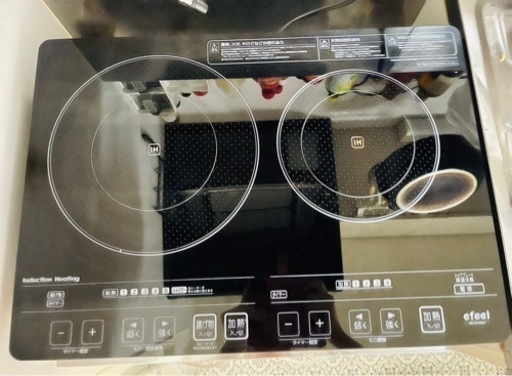 アイリスオーヤマ IHクッキングヒーター EIH1470-B 13年製 台付