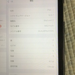 iPad mini2の画像