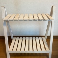 ★オブジェ用　飾り棚（2段）