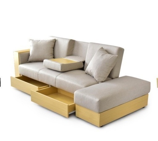 収納付きソファ値下げ