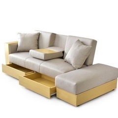 収納付きソファ値下げ