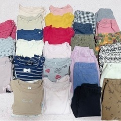 子供服　80cm まとめ売り　冬物　27点　女の子