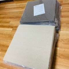新品！吸着タイルマット！８０枚セット！ベージュ、ブラウン！