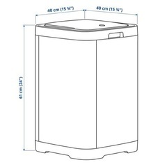 IKEA ゴミ箱　60リットルの画像