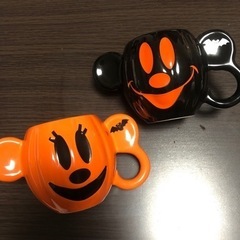 ディズニーストア　ミッキー　ミニー　ハロウィン　ペアマグカップ　...