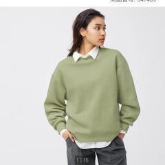 【新品未使用】GUヘビーウェイトスウェットオーバーサイズプルオーバーの画像