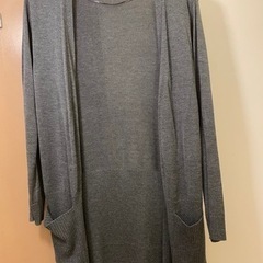 カーディガン　チャコールグレー　M 未使用品
