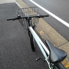 中古自転車２７４５　前後タイヤ新品！２７.５インチ　６段ギヤ　LEDダイナモライト