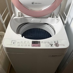 無料 SHARP 洗濯機 6KG 引き取りに来てくれる方限定