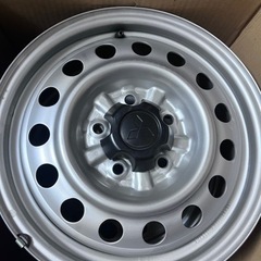 三菱　ホイール　4個　中古部品 パジェロミニ H51A ﾎｲｰﾙ 