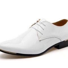 新郎タキシードシューズ　27.5㎝の画像