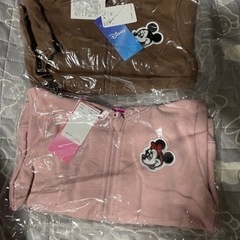 しまむら　ミッキー　ミニー　パーカー　95センチ