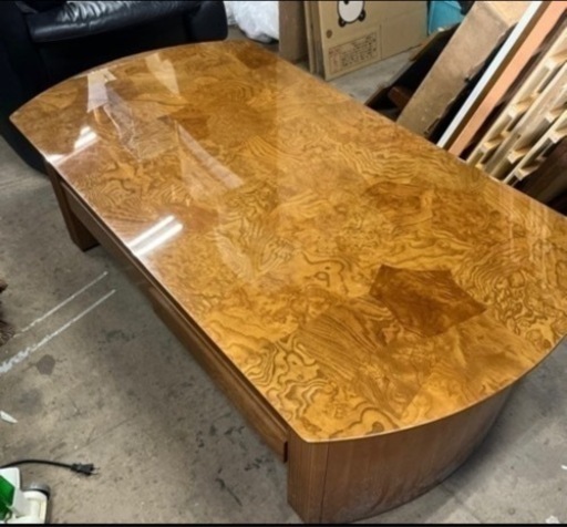 ②収納付きセンターテーブル　KARIMOKU/カリモク家具