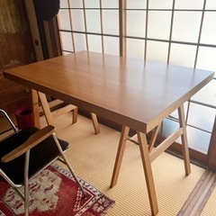 テーブル　天板のみ　メラミン化粧板　１２０×８０cm 