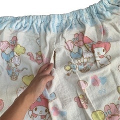 サンリオ ★ マイメロディ マイメロ ★ ベスト 両方 ホック有り ラップタオルの画像