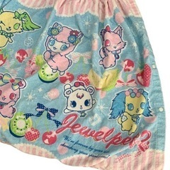 ジュエルペット Jewelpet  ★ ラップタオル ボタン付き 大判 70㌢の画像