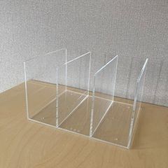 無印良品　アクリル　仕切りスタンド