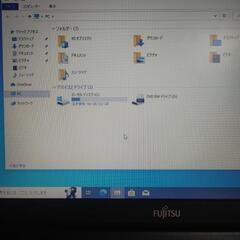 【中古再生品】富士通　ノートパソコン　A574  windows10の画像