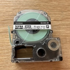 テプラテープ新品あげます（受け渡し決まりました）の画像