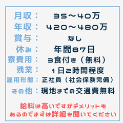 ②飲食店の調理経験者の方チャンス｜大手ゼネコンの社員食堂｜50代、60代歓迎｜3食付きの寮が無料｜3年で1000万円の画像