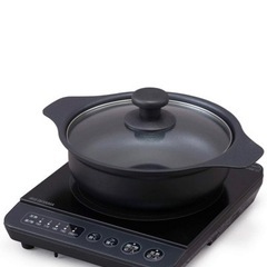 新品 IHコンロ&20cm鍋セット アイリスオーヤマ