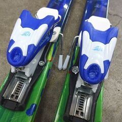136cm ジュニアカービングスキー ハート frozen.J rocker ビンディング LOOK ポール 3点セット Hart 札幌市 白石店の画像