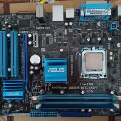 マザーボードLGA775　CPU Q9400　メモリ 2GB