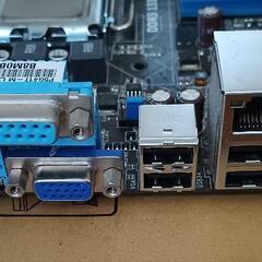 マザーボードLGA775　CPU Q9400　メモリ 2GBの画像