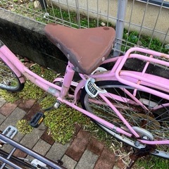 自転車2台の画像
