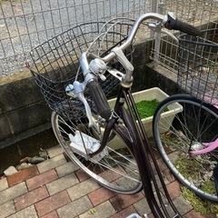自転車2台の画像