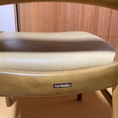 カリモク　ダイニングチェア4脚の画像