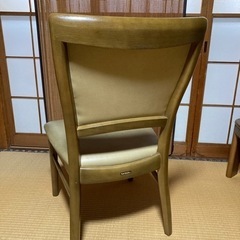 カリモク　ダイニングチェア4脚の画像