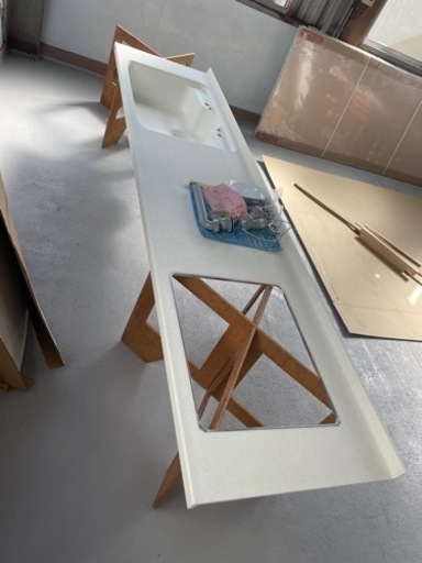 DIY システムキッチン　天板　トクラス　人造大理石　新品　在庫品