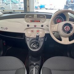 【自社ローンもOK✨】車検２年付き　フィアット 500C　ワーク17インチアルミ　社外マフラーの画像