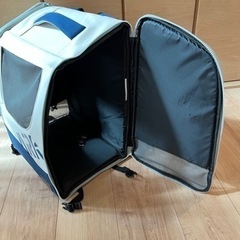 【交渉中】ペットキャリー　リュックタイプの画像