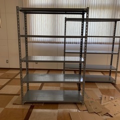 スチール棚　作業小屋　農機具棚　