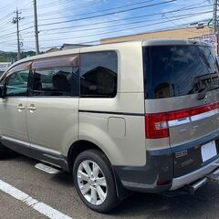 【自社ローンもOK✨】車検２年付き　デリカD:5 Gプレミアム　4WD　ヒッチメンバー　両側電動スライドドアの画像