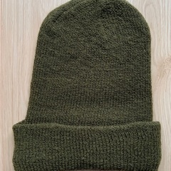 DEL MAR★ニットキャップ ニット帽 MADE IN USA アメリカ製 100%ウールの画像