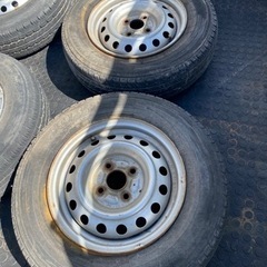 トヨタ純正スチールホイール　引き取りのみ