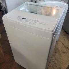仙台市若林区若林⤴️①美品/ニトリ6.0kg洗濯機/清潔ステンレス槽/2019年製品/仙台リサイクルショップの画像